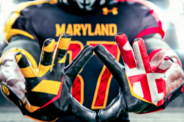 Maryland Terrapins Football Jersey blk