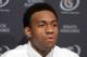 Jul 10, 2012; Hollywood, CA, USA; Basketball player Jabari Parker of Simeon Career Academy (Illinois) at the 2012 Gatorade national athlete of the year awards ceremony at the Loews Hollywood Hotel. Mandatory Credit: Kirby Lee/Image of Sport-US PRESSWIRE