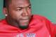 BOSTON, MA - SEPTEMBER 9: David Ortiz #34 of the Boston Red Sox sits in the dugout before a game with the Toronto Blue Jays at Fenway Park on September 9, 2012 in Boston, Massachusetts. (Photo by Jim Rogash/Getty Images)