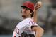 ANAHEIM, CA - SEPTEMBER 22: Dan Haren #24 of the Los Angeles Angels of Anaheim pitches against the Chicago White Sox at Angel Stadium of Anaheim on September 22, 2012 in Anaheim, California. (Photo by Lisa Blumenfeld/Getty Images)