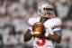 STATE COLLEGE, PA - OCTOBER 27: Quarterback Braxton Miller #5 of the Ohio State Buckeyes looks to pass against the Penn State Nittany Lions in the second quarter at Beaver Stadium on October 27, 2012 in State College, Pennsylvania. (Photo by Patrick Smith/Getty Images)