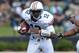 Oct 20, 2012; Nashville, TN, USA; Auburn Tigers quarterback Jonathan Wallace (12) runs with the ball against the Vanderbilt Commodores during the second half at Vanderbilt Stadium. The Commodores beat the Tigers 17-13. Mandatory credit: Don McPeak-US PRESSWIRE