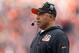 CINCINNATI, OH - NOVEMBER 04: Marvin Lewis the head coach of the Cincinnati Bengals watches the game action during the NFL game against the Denver Broncos at Paul Brown Stadium on November 4, 2012 in Cincinnati, Ohio. (Photo by Andy Lyons/Getty Images)