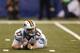 INDIANAPOLIS, IN - NOVEMBER 04: Ryan Tannehill #17 of the Miami Dolphins reacts after losing the ball on a hit by Dwight Freeney #93 of the Indianapolis Colts during the game at Lucas Oil Stadium on November 4, 2012 in Indianapolis, Indiana. (Photo by Joe Robbins/Getty Images)
