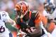 CINCINNATI, OH - NOVEMBER 04: Andrew Hawkins #16 of the Cincinnati Bengals runs with the ball during the NFL game against the Denver Broncos at Paul Brown Stadium on November 4, 2012 in Cincinnati, Ohio. (Photo by Andy Lyons/Getty Images)