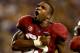 BATON ROUGE, LA - NOVEMBER 03: Nico Johnson #35 of Alabama celebrates stopping LSU on a fourth down conversion attepmt late in the fourth quarter at Tiger Stadium on November 3, 2012 in Baton Rouge, Louisiana. (Photo by Matthew Stockman/Getty Images)