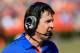 GAINESVILLE, FL - NOVEMBER 03: Head caoch of the Florida Gators Will Muschamp watches the action during the game against the Missouri Tigers at Ben Hill Griffin Stadium on November 3, 2012 in Gainesville, Florida. (Photo by Sam Greenwood/Getty Images)