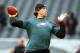 PHILADELPHIA, PA - OCTOBER 28: Quarterback Nick Foles #9 of the Philadelphia Eagles warms up before the start of their game against the Atlanta Falcons at Lincoln Financial Field on October 28, 2012 in Philadelphia, Pennsylvania. The Falcons defeated the Eagles 30-17. (Photo by Rich Schultz /Getty Images)