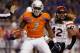 BOISE, ID - NOVEMBER 03: D.J. Harper #7 of the Boise State Broncos reacts after a play against the San Diego State Aztecs at Bronco Stadium on November 3, 2012 in Boise, Idaho. (Photo by Otto Kitsinger III/Getty Images)