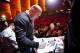 NEW YORK - MARCH 06: UFC president Dana White signs autographs for fans after a press conference at Radio City Music Hall on March 06, 2012 in New York City. UFC announced that their third event on the FOX network will take place on Saturday, May 5 from the IZOD Center in East Rutherford, N.J.. (Photo by Michael Nagle/Getty Images)