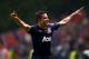BRAGA, PORTUGAL - NOVEMBER 07: Robin van Persie of Manchester United celebrates his goal during the UEFA Champions League Group H match between SC Braga and Manchester United at the Estadio AXA on November 7, 2012 in Braga, Portugal. (Photo by Clive Rose/Getty Images)