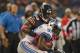 CHICAGO, IL - OCTOBER 22: Charles Tillman #33 of the Chicago Bears tackles Calvin Johnson #81 of the Detroit Lions at Soldier Field on October 22, 2012 in Chicago, Illinois. The Bears defeated the Lions 13-7. (Photo by Jonathan Daniel/Getty Images)
