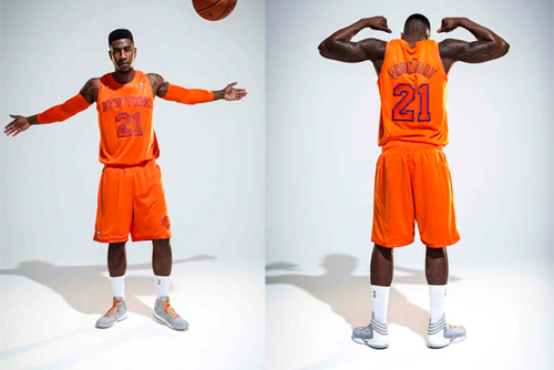 New York Knicks Alternate Uniform - National Basketball