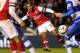 READING, ENGLAND - OCTOBER 30: Theo Walcott of Arsneal shoots at goal during the Capital One Cup Fourth Round match between Reading and Arsenal at Madejski Stadium on October 30, 2012 in Reading, England. (Photo by Scott Heavey/Getty Images)