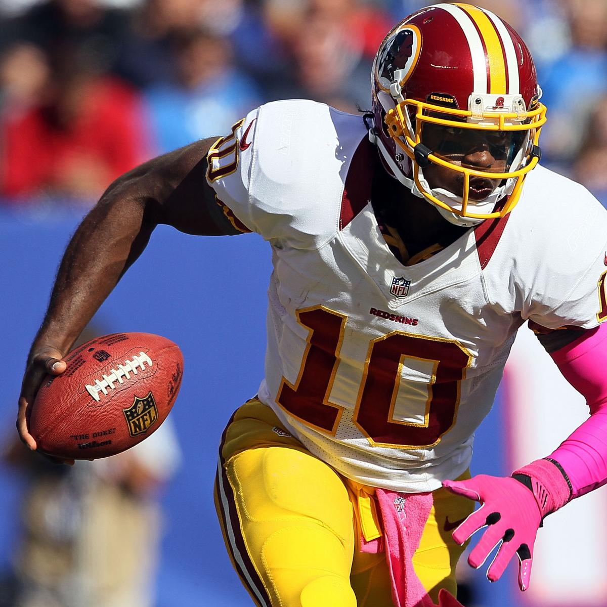 Comparing RG3's Running Style to Top NFL RBs News, Scores, Highlights