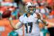 MIAMI GARDENS, FL - OCTOBER 14: Ryan Tannehill #17 of the Miami Dolphins throws the ball against the St. Louis Rams at Sun Life Stadium on October 14, 2012 in Miami Gardens, Florida. (Photo by Chris Trotman/Getty Images)