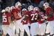 STANFORD, CA - NOVEMBER 10: Zach Ertz #86 of the Stanford Cardinal is congratulated by teammates after he scored a touchdown in the fourth quarter of their game against the Oregon State Beavers at Stanford Stadium on November 10, 2012 in Stanford, California. (Photo by Ezra Shaw/Getty Images)