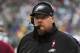 Oct 28, 2012; Philadelphia, PA, USA; Philadelphia Eagles head coach Andy Reid along the sidelines during the third quarter against the Atlanta Falcons at Lincoln Financial Field. The Falcons defeated the Eagles 30-17. Mandatory Credit: Howard Smith-US PRESSWIRE