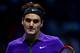 LONDON, ENGLAND - NOVEMBER 11: Roger Federer of Switzerland celebrates a point during his men's singles semifinal match against Andy Murray of Great Britain during day seven of the ATP World Tour Finals at O2 Arena on November 11, 2012 in London, England. (Photo by Clive Brunskill/Getty Images)
