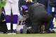 SEATTLE, WA - NOVEMBER 4: Percy Harvin #12 of the Minnesota Vikings is tended to on the field during a game against the Seattle Seahawks at CenturyLink Field on November 4, 2012 in Seattle, Washington. The Seahawks 30-20. (Photo by Stephen Brashear/Getty Images)