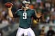 PHILADELPHIA, PA - NOVEMBER 11: Nick Foles #9 of the Philadelphia Eagles passes the ball in the fourth quarter against the Dallas Cowboys on November 11, 2012 at Lincoln Financial Field in Philadelphia, Pennsylvania.The Dallas Cowboys defeated the Philadelphia Eagles 38-23. (Photo by Elsa/Getty Images)
