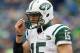 SEATTLE, WA - NOVEMBER 11: Tim Tebow #15 of the New York Jets walks off CenturyLink Field during a timeout against the Seattle Seahawks on November 11, 2012 in Seattle, Washington. Seattle defeated New York 28-7. (Photo by Kevin Casey/Getty Images)