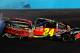 AVONDALE, AZ - NOVEMBER 11: Clint Bowyer, driver of the #15 5-hour Energy Toyota, and Jeff Gordon, driver of the #24 DuPont Chevrolet, collide on track during the NASCAR Sprint Cup Series AdvoCare 500 at Phoenix International Raceway on November 11, 2012 in Avondale, Arizona. (Photo by Tom Pennington/Getty Images for NASCAR)