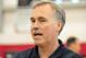 July 6, 2012; Las Vegas, NV, USA; Team USA assistant coach Mike D'Antoni during practice at the UNLV Mendenhall Center. Mandatory Credit: Gary A. Vasquez-US PRESSWIRE