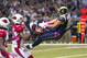 October 4, 2012; St. Louis, MO, USA; St. Louis Rams wide receiver Danny Amendola (16) drops a pass as Arizona Cardinals cornerback Patrick Peterson (21) defends during the first half at the Edward Jones Dome. Mandatory Credit: Photo by Scott Rovak-US PRESSWIRE