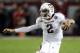 TUSCALOOSA, AL - NOVEMBER 10: Quarterback Johnny Manziel #2 of the Texas A&M Aggies runs and looks downfield during the game against the Alabama Crimson Tide at Bryant-Denny Stadium on November 10, 2012 in Tuscaloosa, Alabama. (Photo by Mike Zarrilli/Getty Images)