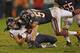 CHICAGO, IL - NOVEMBER 11: Brian Urlacher #54 of the Chicago Bears hits Garrett Graham #88 of the Houston Texans at Soldier Field on November 11, 2012 in Chicago, Illinois. The Texans defeated the Bears 13-6. (Photo by Jonathan Daniel/Getty Images)