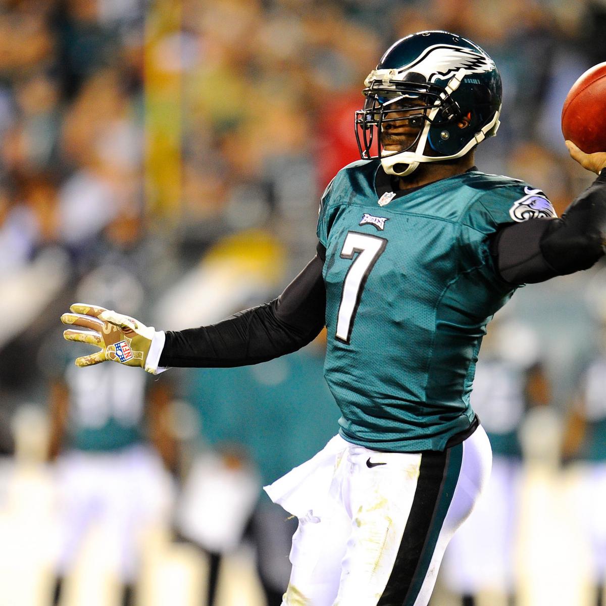 Philadelphia eagles quarterback michael vick hi-res stock