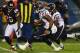 Texans tailback Arian Foster (117 total yards, 1 TD) gutted out 102 rushing yards in his team's rain-addled 13-6 victory over the Bears.