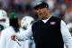 FOXBORO, MA - OCTOBER 21: Head coach Rex Ryan of the New York Jets talks with referees during the game against the New England Patriots on October 21, 2012 at Gillette Stadium in Foxboro, Massachusetts. (Photo by Jared Wickerham/Getty Images)