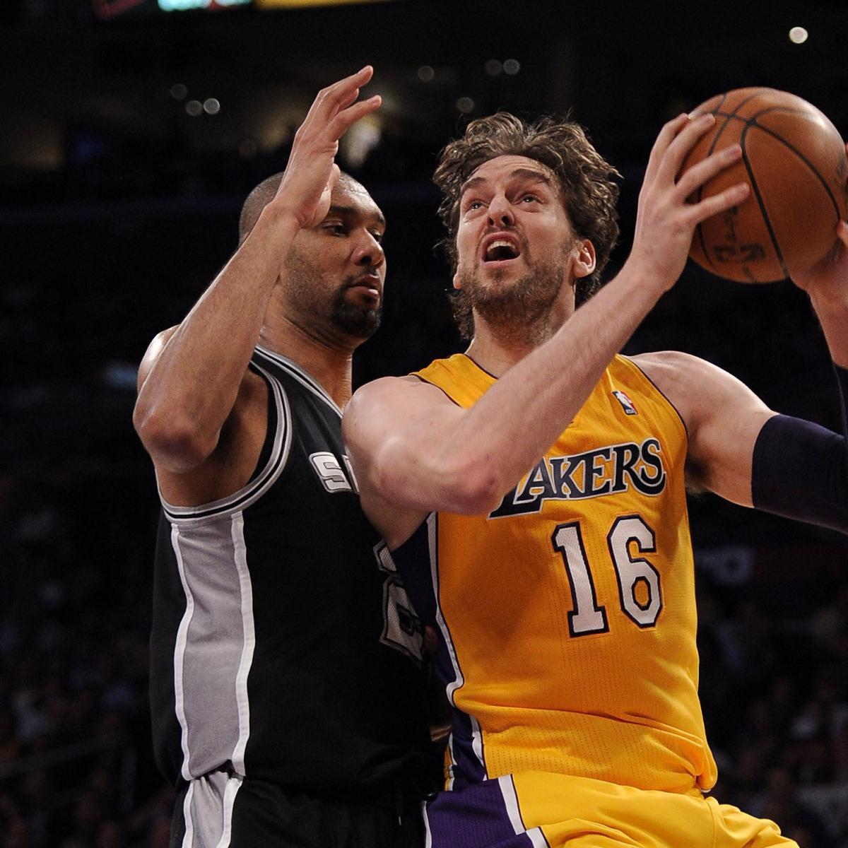 Spurs vs. Lakers: Preview, Analysis and Predictions ...