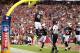 GLENDALE, AZ - SEPTEMBER 23: Wide receiver Michael Floyd #15 of the Arizona Cardinals celebrates after scoring a 8 yard touchdown reception against the Philadelphia Eagles during the first quarter of the NFL game at the University of Phoenix Stadium on September 23, 2012 in Glendale, Arizona. (Photo by Christian Petersen/Getty Images)