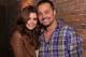 Actress Joanna Garcia (L) and baseball player Nick Swisher attend the launch party for Popcorn Sutton's Tennessee White Whiskey at the Marathon Building on November 9, 2010 in Nashville, Tennessee.
