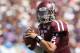 COLLEGE STATION, TX - SEPTEMBER 08: Johnny Manziel #2 of the Texas A&M Aggies at Kyle Field on September 8, 2012 in College Station, Texas. (Photo by Ronald Martinez/Getty Images)
