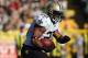 GREEN BAY, WI - SEPTEMBER 30: Running back Mark Ingram #28 of the New Orleans Saints carries the ball against the Green Bay Packers at Lambeau Field on September 30, 2012 in Green Bay, Wisconsin. (Photo by Jeff Gross/Getty Images)
