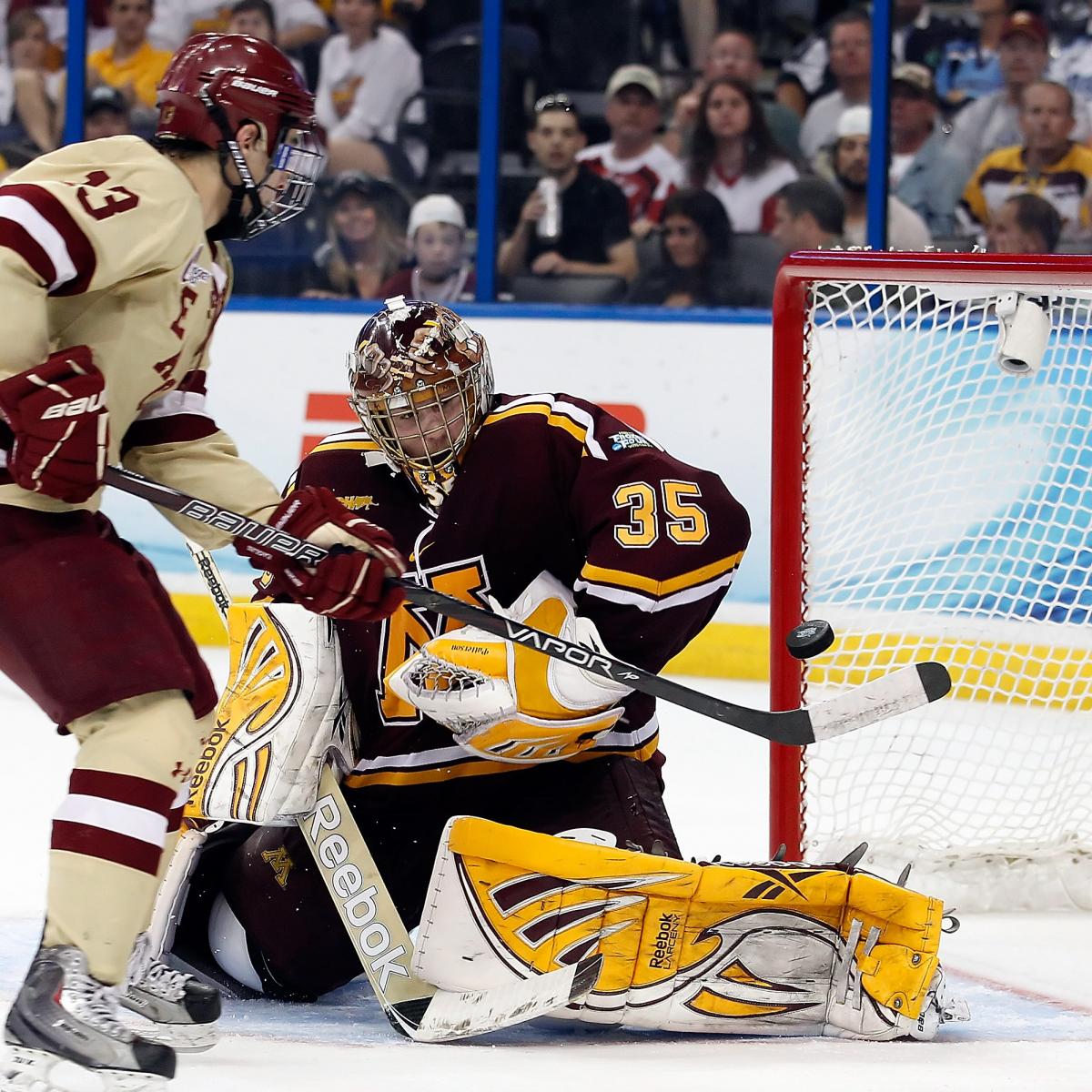 College Hockey Power Rankings Boston College Holds Top Spot News