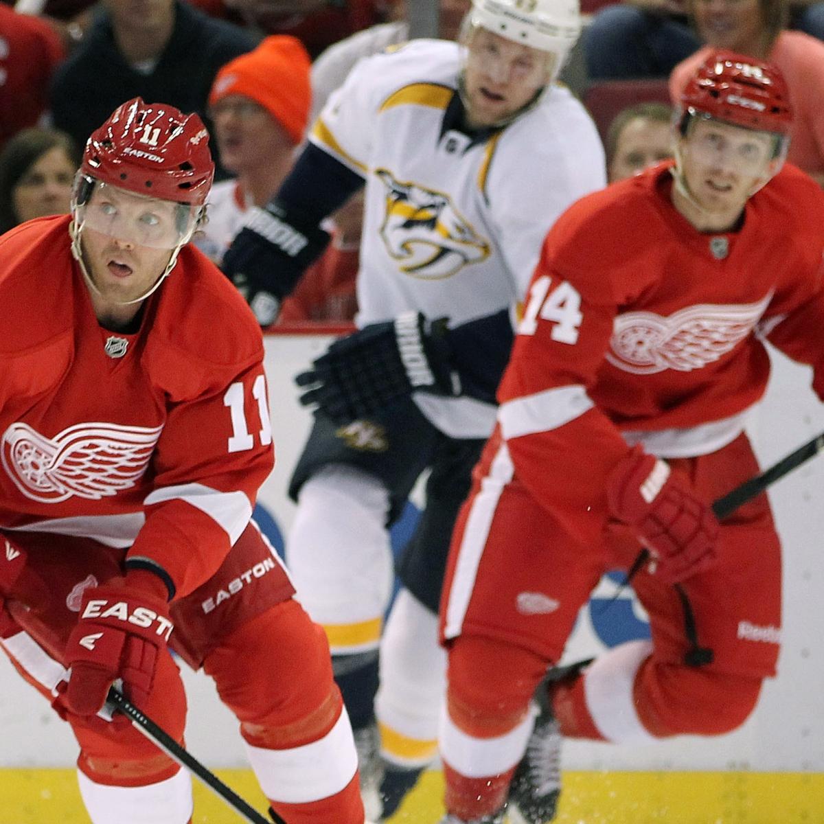 Detroit Red Wings Stats Update for Players News, Scores, Highlights