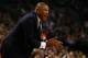 BOSTON, MA - NOVEMBER 02: Head coach Doc Rivers of the Boston Celtics claps for his team against the Milwaukee Bucks during the game on November 2, 2012 at TD Garden in Boston, Massachusetts. NOTE TO USER: User expressly acknowledges and agrees that, by downloading and or using this photograph, User is consenting to the terms and conditions of the Getty Images License Agreement. (Photo by Jared Wickerham/Getty Images)