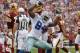 LANDOVER, MD - NOVEMBER 20: DeMarcus Ware #94 of the Dallas Cowboys celebrates after sacking Rex Grossman #8 of the Washington Redskins during the second half at FedExField on November 20, 2011 in Landover, Maryland. (Photo by Rob Carr/Getty Images)