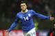 PARMA, ITALY - NOVEMBER 14: Stephan El Shaarawy of Italy celebrates after scoring the opening goal during the international friendly match between Italy and France at Stadio Ennio Tardini on November 14, 2012 in Parma, Italy. (Photo by Marco Luzzani/Getty Images)