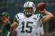 SEATTLE, WA - NOVEMBER 11: Quarterback Tim Tebow #15 of the New York Jets warms up prior to the game against the Seattle Seahawks at CenturyLink Field on November 11, 2012 in Seattle, Washington. (Photo by Otto Greule Jr/Getty Images)