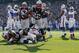 FOXBORO, MA - NOVEMBER 11: Stevan Ridley #22 of the New England Patriots runs the ball into the end zone for a touchdown in the first half against the Buffalo Bills at Gillette Stadium on November 11, 2012 in Foxboro, Massachusetts. (Photo by Jim Rogash/Getty Images)