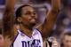 INDIANAPOLIS - APRIL 05: Lance Thomas #42 of the Duke Blue Devils celebrates after they won 61-59 against the Butler Bulldogs during the 2010 NCAA Division I Men's Basketball National Championship game at Lucas Oil Stadium on April 5, 2010 in Indianapolis, Indiana. (Photo by Jonathan Daniel/Getty Images)