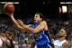 ATLANTA, GA - NOVEMBER 13: Seth Curry #30 of the Duke Blue Devils drives past Julius Mays #34 of the Kentucky Wildcats during the 2012 State Farm Champions Classic at Georgia Dome on November 13, 2012 in Atlanta, Georgia. (Photo by Kevin C. Cox/Getty Images)