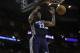 Oct 17, 2012; Houston, TX, USA; Memphis Grizzlies forward Rudy Gay (22) dunks against the Houston Rockets during the first quarter at the Toyota Center. Mandatory Credit: Thomas Campbell-US PRESSWIRE
