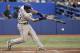 TORONTO, CANADA - AUGUST 25: Melky Cabrera #53 of the Kansas City Royals bats during MLB game action against the Toronto Blue Jays August 25, 2011 at Rogers Centre in Toronto, Ontario, Canada. (Photo by Brad White/Getty Images)